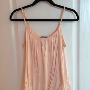 Pink umbrella tank top